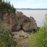 visual image of Hopewell Rocks on the Bay of Fundy Coast